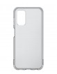 Original Samsung A13 5G Soft Clear Hülle Case Schwarz EF-QA136TBE