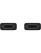 Original Samsung cable USB-C / USB-C 3A 1.8m EP-DW767JBE black