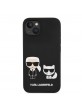 Karl Lagerfeld iPhone 14 Plus / 15 Plus MagSafe Case Silicone Karl Choupette Black