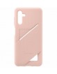 Original Samsung Galaxy A04s Case Card Slot Peach EF-OA047TZE