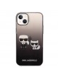 Karl Lagerfeld iPhone 14 Plus / 15 Plus Case Karl Choupette Black