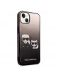 Karl Lagerfeld iPhone 14 Plus / 15 Plus Case Karl Choupette Black