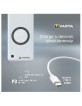 VARTA Tragbare kabellose Powerbank 20000 mAh Silber