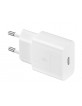 Original Samsung power supply 15W 3A + USB-C / USB-C 1m cable white