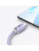 Baseus Datenkabel USB - USB-C 100W 1.2m Crystal Shine Series Violett CAJY000405