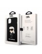 Karl Lagerfeld iPhone 14 Plus / 15 Plus Hülle Case Ikonik Silikon Schwarz