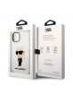 Karl Lagerfeld iPhone 14 Plus / 15 Plus Hülle Case Ikonik Silikon Weiß