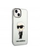 Karl Lagerfeld iPhone 14 Plus / 15 Plus Hülle Case Ikonik Transparent