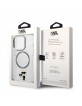 Karl Lagerfeld iPhone 14 Pro Max MagSafe Case Karl Choupette Clear