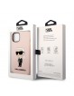 Karl Lagerfeld iPhone 14 Plus / 15 Plus Hülle Case Ikonik Silikon Rosa