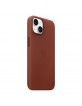 Original Apple iPhone 14 Echtleder Hülle Case MagSafe Umber MPP73ZM/A