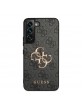 Guess Samsung S23 Case Cover Big 4G Metal Logo Black