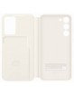 Original Samsung S23+ Plus Smart View Book Case Bag Cream EF-ZS916CUE