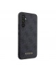 Guess Samsung A54 Hülle Case 4G Metal Logo Grau