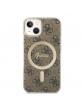 Guess iPhone 13 Case MagSafe IML 4G Brown