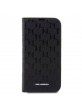 Karl Lagerfeld iPhone 14 Pro Max Book Case Monogram Saffiano Black