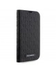 Karl Lagerfeld iPhone 14 Pro Max Book Case Monogram Saffiano Black