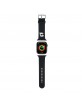 Karl Lagerfeld Apple Watch Strap 38 / 40 / 41 Silicone Karl Head Black