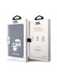 Karl Lagerfeld iPhone 12 / 12 Pro Tasche Book Case Saffiano Karl Choupette Schwarz