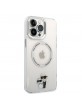 Karl Lagerfeld iPhone 13 Pro Max Magsafe Hülle Case Karl Choupette Clear