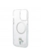 Karl Lagerfeld iPhone 13 Pro Max Magsafe Hülle Case Karl Choupette Clear