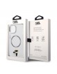 Karl Lagerfeld iPhone 13 Magsafe Hülle Case Karl Choupette Clear