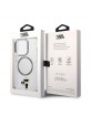 Karl Lagerfeld iPhone 13 Pro MagSafe Case Karl Choupette Clear