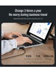 Nillkin iPad 10.2 2019 / 2020 / 2021 Tablet Tasche Tastatur Book Case Backlit