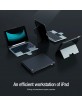 Nillkin iPad 10.2 2019 / 2020 / 2021 Tablet Tasche Tastatur Book Case Backlit