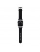 Karl Lagerfeld Apple Watch 42/44/45/46/49 Armband Karl + Choupette Schwarz