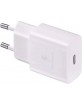 Original Samsung 25W Power Adapter Charger + USB-C Cable White EP-T2510XWE