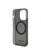 BMW iPhone 15 Pro Case Cover MagSafe Pattern IML Gray