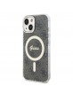 Guess iPhone 15 Case MagSafe IML 4G Brown