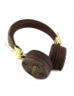 Guess Headphones 4G Metal Logo BT5.3 Stereo Brown