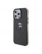 Karl Lagerfeld iPhone 15 Pro Max Hülle Case MagSafe IML Ikonik Schwarz