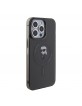 Karl Lagerfeld iPhone 15 Pro Max Hülle Case MagSafe IML Ikonik Schwarz
