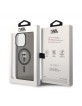 Karl Lagerfeld iPhone 15 Pro Max Hülle Case MagSafe IML Ikonik Schwarz