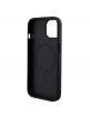 Guess iPhone 15 Case 4G Stripe MagSafe Black