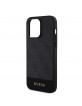 Guess iPhone 15 Pro Case 4G Stripe MagSafe Black