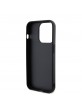 Karl Lagerfeld iPhone 15 Pro Hülle Case Karl Choupette 3D Silikon Schwarz