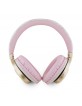 Guess Over Ear Bluetooth 5.3 Kopfhörer 4G Script Rosa Pink