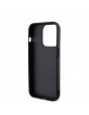 Karl Lagerfeld iPhone 14 Pro Hülle Case Karl Choupette 3D Silikon Schwarz