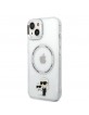 Karl Lagerfeld iPhone 15 Hülle Case Karl and Choupette MagSafe Transparent