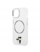 Karl Lagerfeld iPhone 15 Hülle Case Karl and Choupette MagSafe Transparent