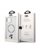 Karl Lagerfeld iPhone 15 Hülle Case Karl and Choupette MagSafe Transparent