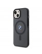 BMW iPhone 15 Hülle Case Cover Signature MagSafe IML Schwarz