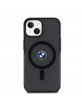 BMW iPhone 15 Case Cover Signature MagSafe IML Black