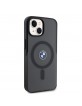 BMW iPhone 15 Case Cover Signature MagSafe IML Black