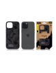 Tactical iPhone 15 Hülle Case Camo Troop MIL STD Schwarz