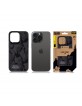 Tactical iPhone 15 Pro Max Case Camo Troop MIL STD Black